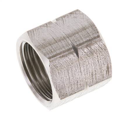 4/6/9mm (G3/8'' LH) Acero Inoxidable Tuerca Unión L16mm