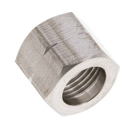 4/6/9mm (G3/8'' LH) Acero Inoxidable Tuerca Unión L16mm