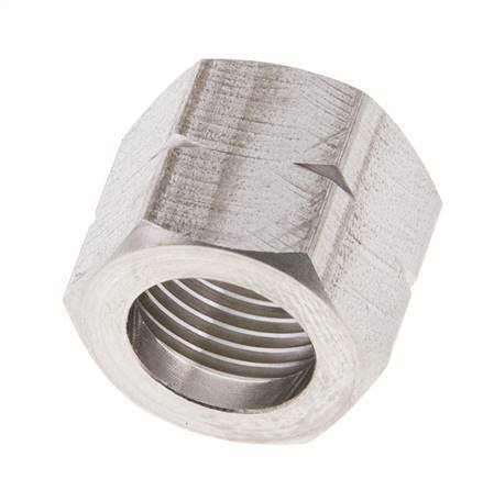 4/6/9mm (G3/8'' LH) Acero Inoxidable Tuerca Unión L16mm