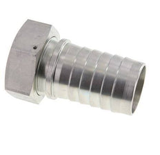 50x68 mm & G2'' pilar de manguera de acero galvanizado con tuerca de unión DIN EN 14423 / DIN 2826