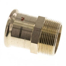 Racor a presión - 42 mm hembra y R 1-1/2'' macho - Aleación de cobre