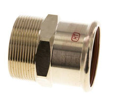 Racor a presión - 54 mm hembra y R 2'' macho - Aleación de cobre