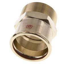 Racor a presión - 54 mm hembra y R 2'' macho - Aleación de cobre