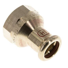 Press Fitting - 15mm Hembra & Rp 3/4'' Hembra - Aleación de cobre
