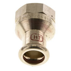 Press Fitting - 15mm Hembra & Rp 3/4'' Hembra - Aleación de cobre