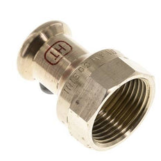 Press Fitting - 15mm Hembra & Rp 3/4'' Hembra - Aleación de cobre