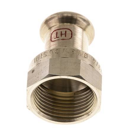 Press Fitting - 15mm Hembra & Rp 3/4'' Hembra - Aleación de cobre