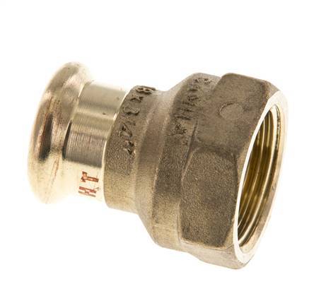 Press Fitting - 18mm Hembra & Rp 3/4'' Hembra - Aleación de cobre