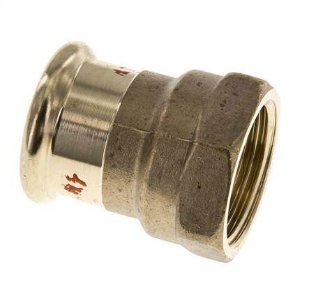 Press Fitting - 22mm Hembra & Rp 1'' Hembra - Aleación de cobre
