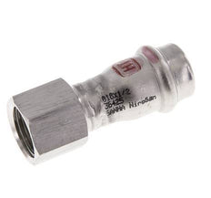 Press Fitting - 18mm Hembra & Rp 1/2'' Hembra - Acero Inoxidable