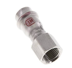 Press Fitting - 18mm Hembra & Rp 1/2'' Hembra - Acero Inoxidable