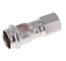 Press Fitting - 22mm Hembra & Rp 1/2'' Hembra - Acero Inoxidable