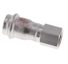 Press Fitting - 22mm Hembra & Rp 1/2'' Hembra - Acero Inoxidable