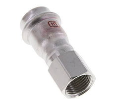 Press Fitting - 22mm Hembra & Rp 1/2'' Hembra - Acero Inoxidable