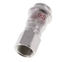Press Fitting - 22mm Hembra & Rp 1/2'' Hembra - Acero Inoxidable