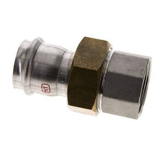 Union Press Fitting - 35mm Hembra & Rp 1-1/4'' Hembra - Acero Inoxidable Junta Plana
