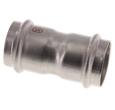Racor a presión - 42 mm hembra - Acero inoxidable