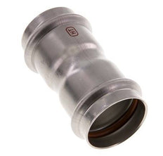 Racor a presión - 42 mm hembra - Acero inoxidable