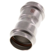 Racor a presión - 42 mm hembra - Acero inoxidable