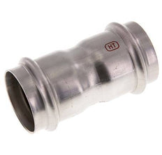 Racor a presión - 42 mm hembra - Acero inoxidable