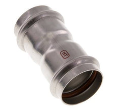 Racor a presión - 42 mm hembra - Acero inoxidable