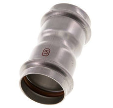 Racor a presión - 42 mm hembra - Acero inoxidable