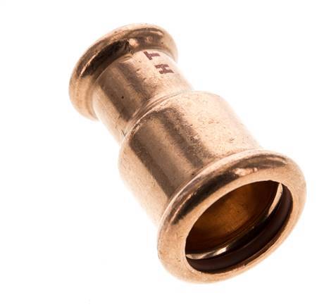 Press Fitting - 15mm Hembra y 22mm - Aleación de cobre