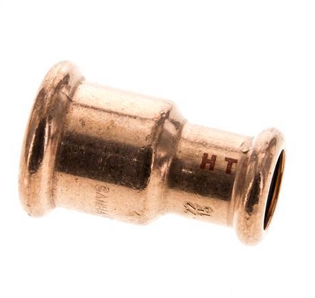 Press Fitting - 15mm Hembra y 22mm - Aleación de cobre
