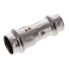Racor a presión - 15 mm hembra y 18 mm - Acero inoxidable