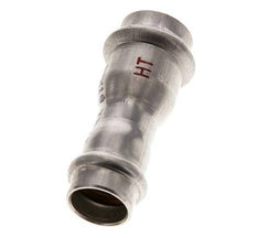 Racor a presión - 18 mm hembra y 22 mm - Acero inoxidable