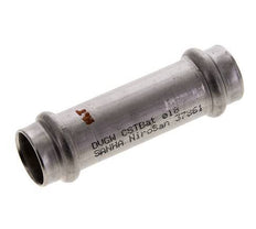 Press Fitting - 18mm Hembra - Acero Inoxidable Largo