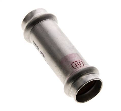 Press Fitting - 22mm Hembra - Acero Inoxidable Largo