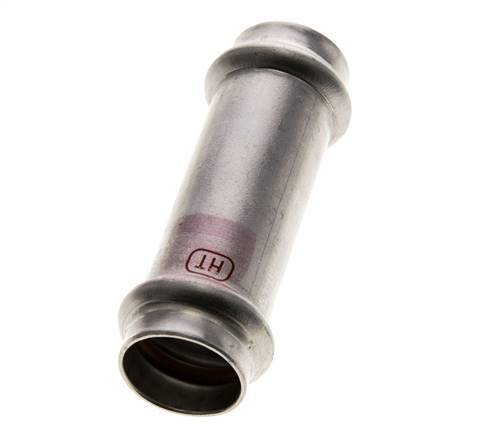 Press Fitting - 22mm Hembra - Acero Inoxidable Largo