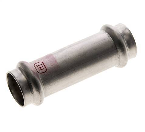 Press Fitting - 22mm Hembra - Acero Inoxidable Largo