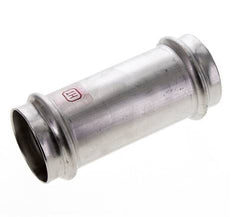 Racor a presión - 42mm Hembra - Acero inoxidable Largo