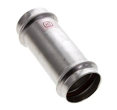 Racor a presión - 42mm Hembra - Acero inoxidable Largo