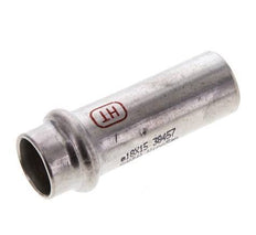 Racor a presión - 15 mm hembra y 18 mm macho - Acero inoxidable