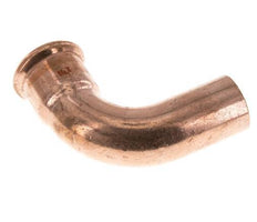 Accesorio a presión codo de 90 grados - 28 mm hembra y 28 mm macho - Aleación de cobre