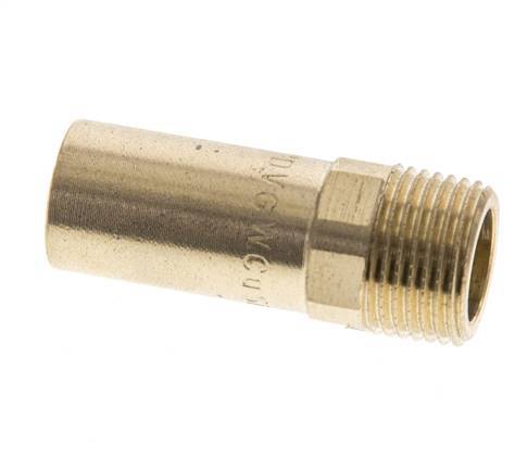 Press Fitting - 15mm Macho & R 3/8'' Macho - Aleación de cobre