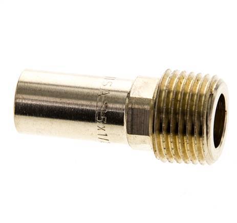 Press Fitting - 15mm Macho & R 1/2'' Macho - Aleación de cobre