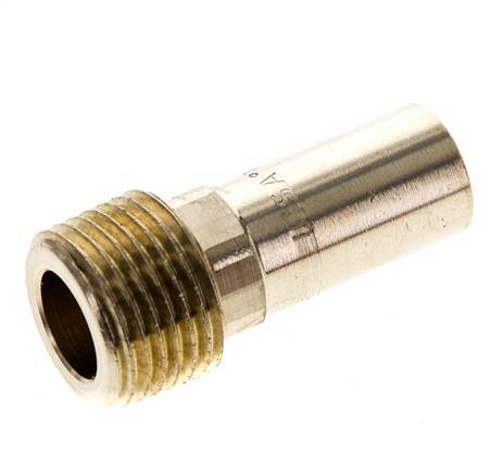 Press Fitting - 15mm Macho & R 1/2'' Macho - Aleación de cobre