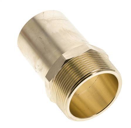 Racor a presión - Macho 54 mm y macho R 2'' - Aleación de cobre