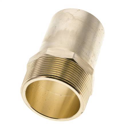 Racor a presión - Macho 54 mm y macho R 2'' - Aleación de cobre