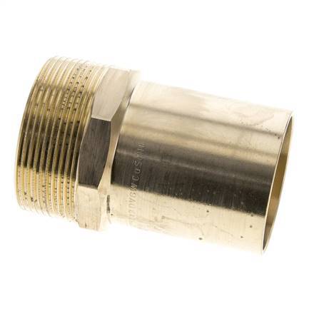 Racor a presión - Macho 54 mm y macho R 2'' - Aleación de cobre