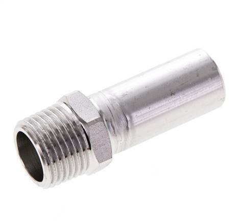 Press Fitting - 18mm Macho & R 1/2'' Macho - Acero Inoxidable
