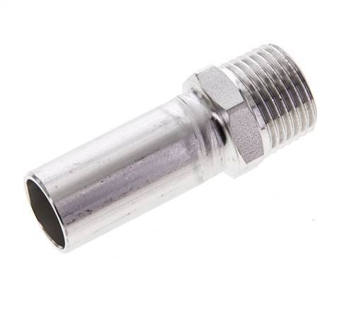 Press Fitting - 18mm Macho & R 1/2'' Macho - Acero Inoxidable