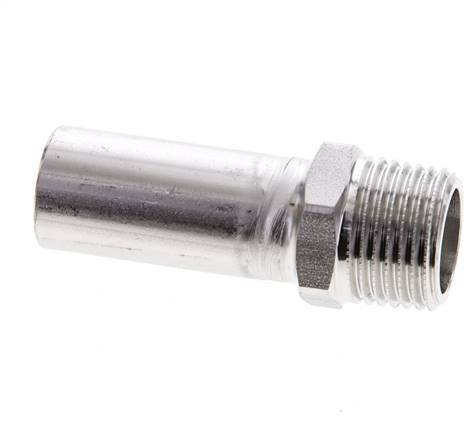 Press Fitting - 18mm Macho & R 1/2'' Macho - Acero Inoxidable