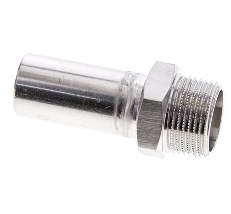 Press Fitting - 22mm Macho & R 3/4'' Macho - Acero Inoxidable