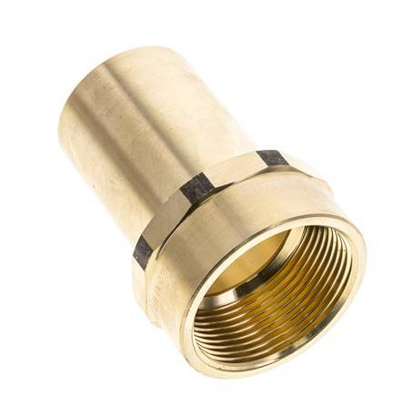 Racor a presión - Macho 42 mm y hembra Rp 1-1/2'' - Aleación de cobre