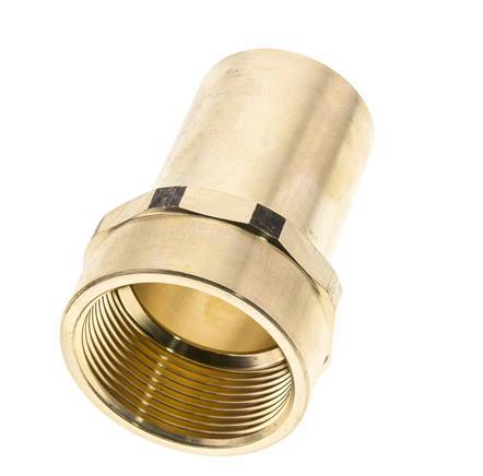 Racor a presión - Macho 42 mm y hembra Rp 1-1/2'' - Aleación de cobre